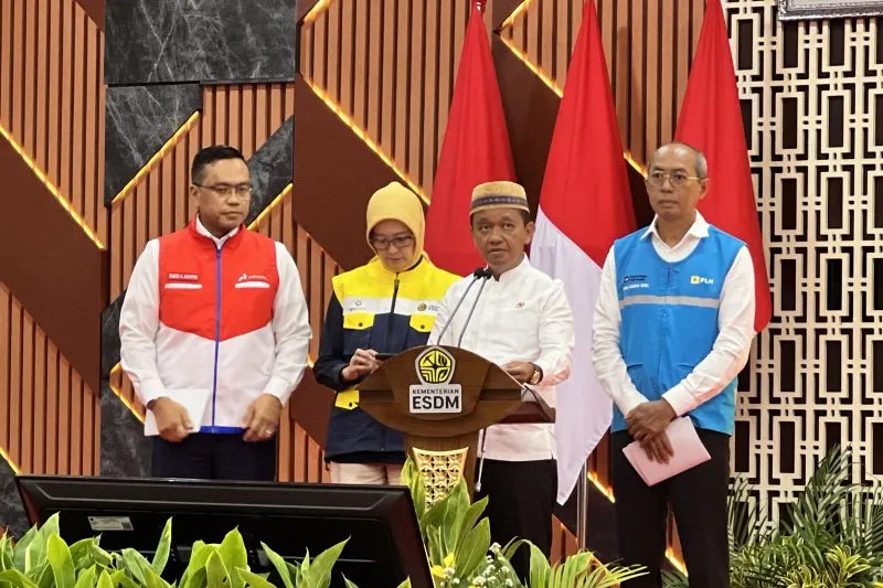 Menteri Energi dan Sumber Daya Mineral (ESDM) Bahlil Lahadalia 