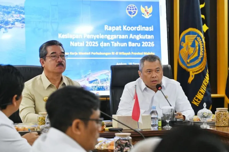 Menteri Perhubungan Dudy Purwagandhi 