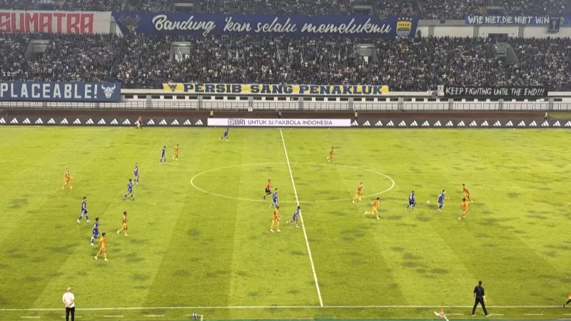  pertandingan saat Persib Bandung menjamu Bhayangkara FC 