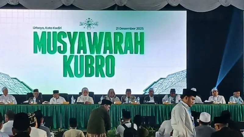 Kegiatan Forum Musyawarah Kubro di Pondok Pesantren Lirboyo Kediri, Jawa Timur
