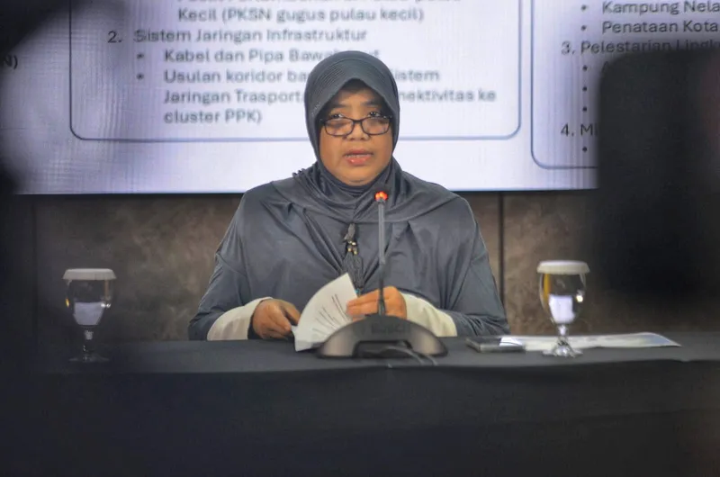 Direktur Jenderal Penataan Ruang Laut KKP Kartika Listriana 