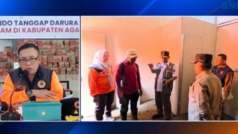 Ketua Harian Unsur Pengarah BNPB, Ari Lesmana 