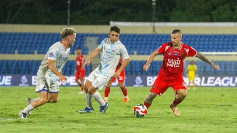 Pesepak bola Persijap Jepara Alexis Nahuel Gomez 