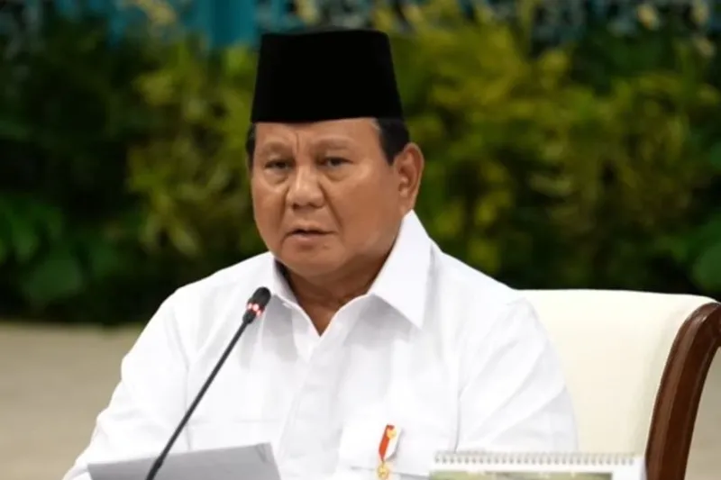 Presiden Prabowo Subianto 