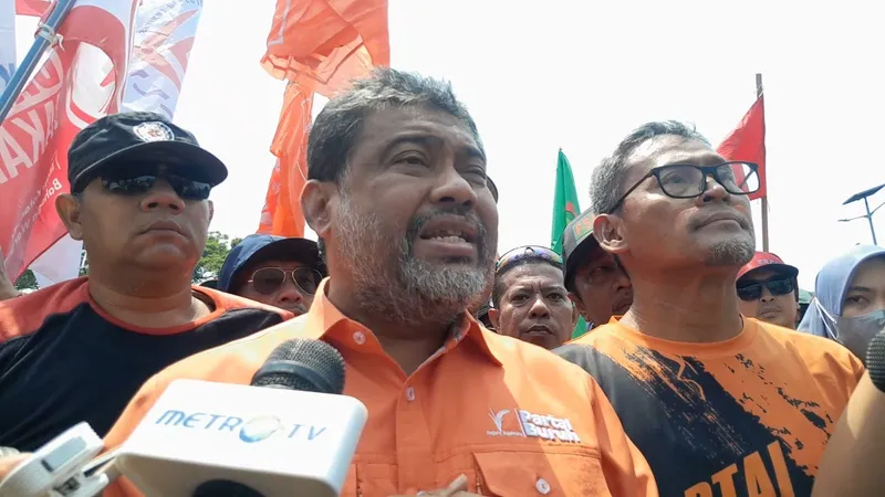 Ketua umum Partai Buruh Said Iqbal