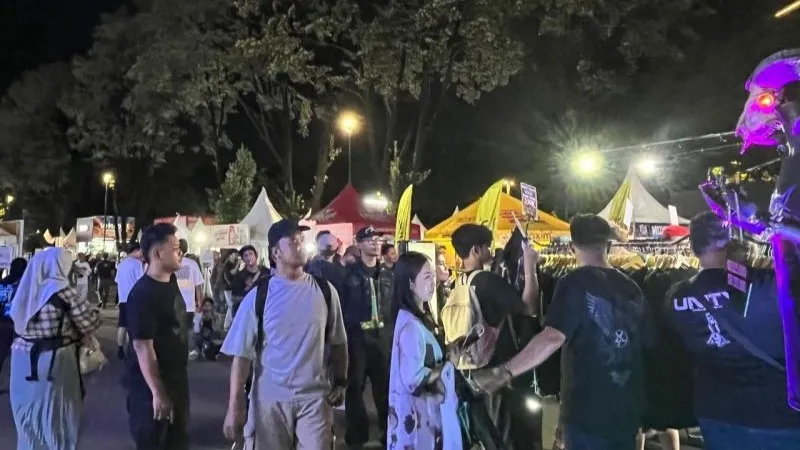 Suasana festival JakCloth 2025 