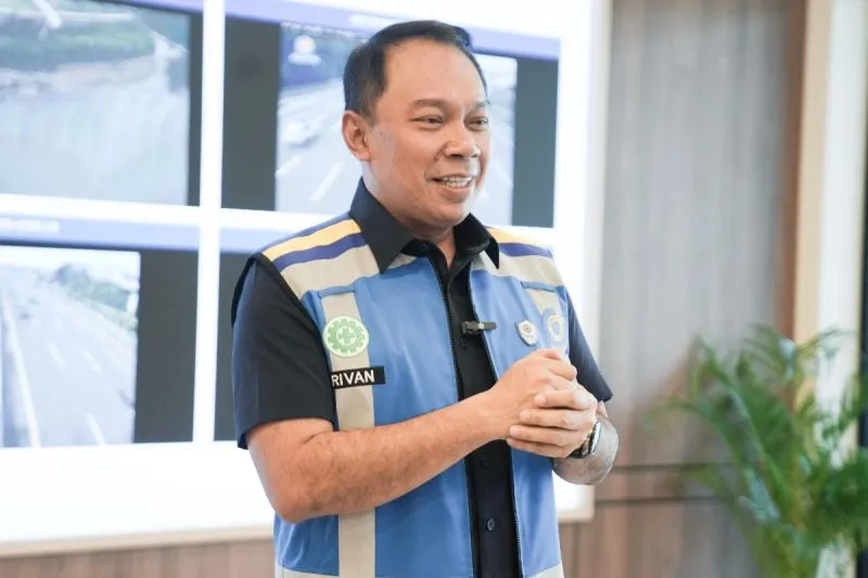 Direktur Utama Jasa Marga Rivan A Purwantono