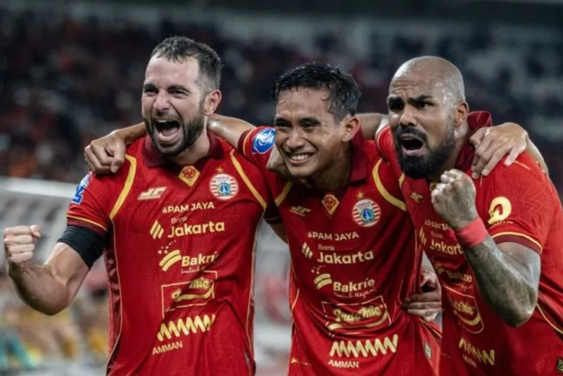 Pesepak bola Persija Jakarta Jordi Amat Maas 