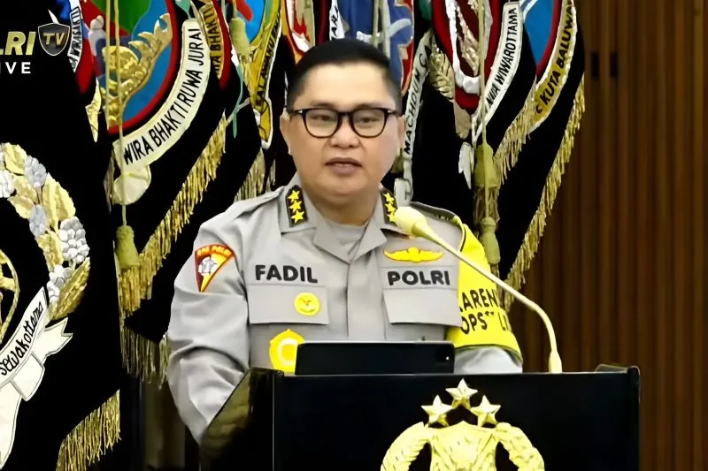 Asisten Utama Bidang Operasi (Astamaops) Kapolri Komjen Pol. Mohammad Fadil Imran 