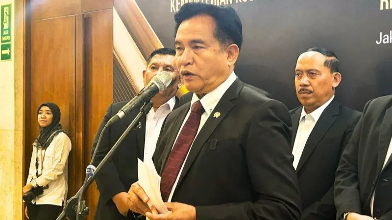 Menko Kumham Imipas Yusril Ihza Mahendra