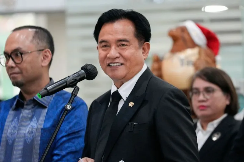 Menko Kumham Imipas Yusril Ihza Mahendra