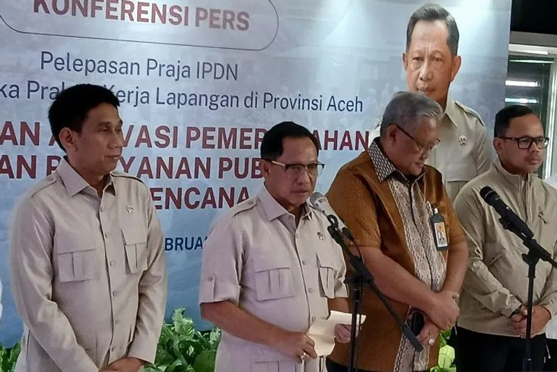 Menteri Dalam Negeri (Mendagri) Tito Karnavian 