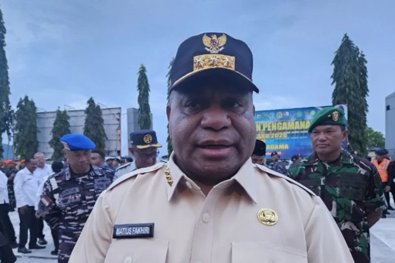 Gubernur Papua Mathius Fakhiri 
