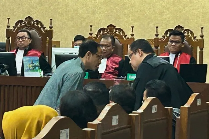 Terdakwa kasus dugaan korupsi Chromebook, Nadiem Anwar Makarim