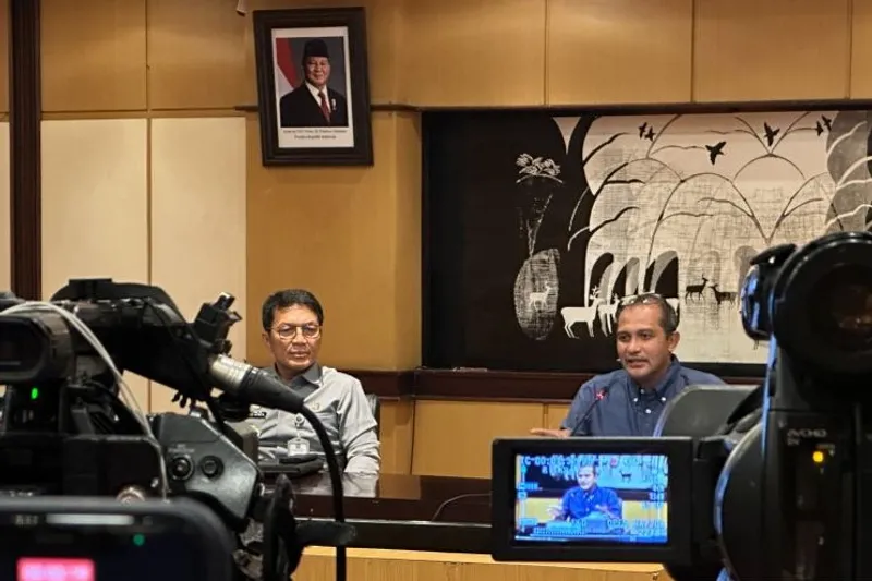 Wakil Menteri Hukum Edward Omar Sharif Hiariej 