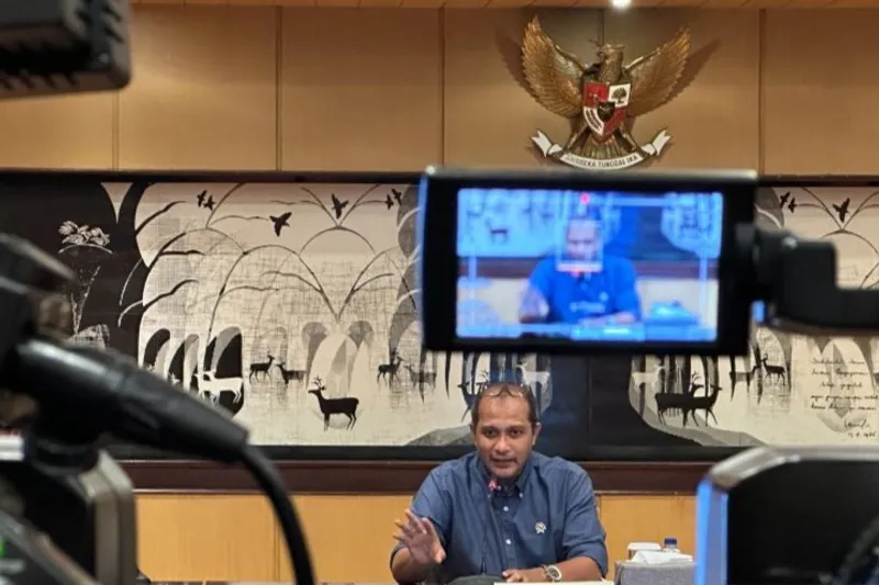 Wakil Menteri Hukum Edward Omar Sharif Hiariej 