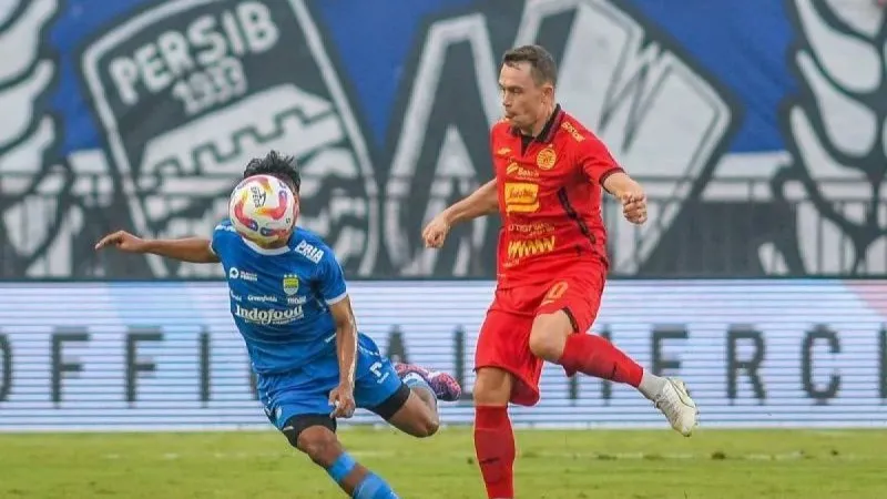 Pesepak bola Persib Bandung Beckham Putra