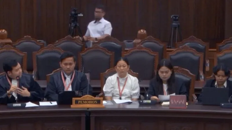 Sidang perdana Perkara Nomor 267/PUU-XXIII/2025 terkait uji materi KUHP dan KUHAP 