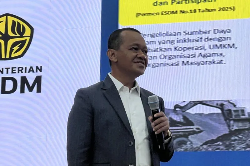 Menteri Energi dan Sumber Daya Mineral (ESDM) Bahlil Lahadalia