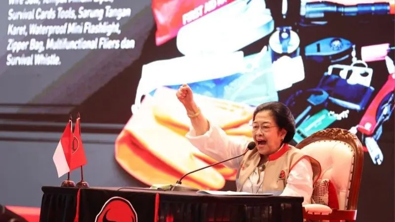 Ketua Umum PDI Perjuangan Megawati Soekarnoputri 