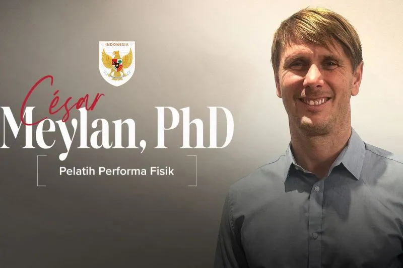 Cesar Meylan sebagai Pelatih Performa Fisik Tim Nasional Indonesia