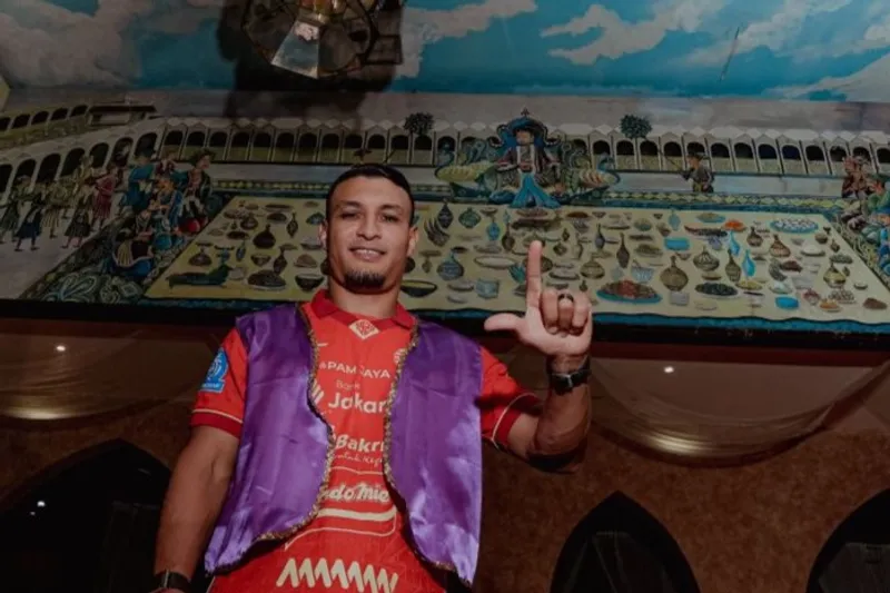 Penyerang baru Persija Jakarta, Alaeddine Ajaraie