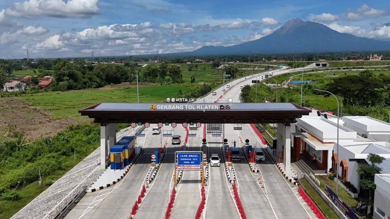 Kondisi Lalu Lintas Empat Ruas Tol Regional Nusantara 