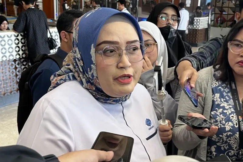 Dirjen Pembinaan Hubungan Industrial dan Jaminan Sosial Tenaga Kerja Kemnaker Indah Anggoro Putri 