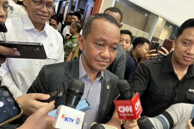 Menteri Energi dan Sumber Daya Mineral (ESDM) Bahlil Lahadalia 