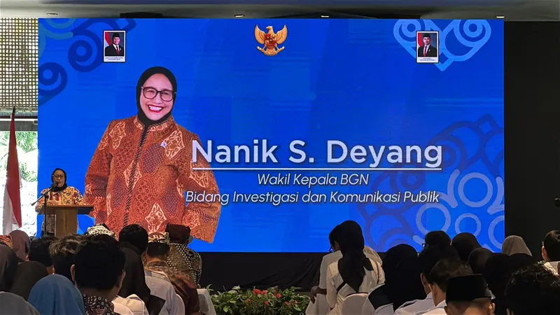 Wakil Kepala Badan Gizi Nasional (BGN) Nanik Sudaryati Deyang