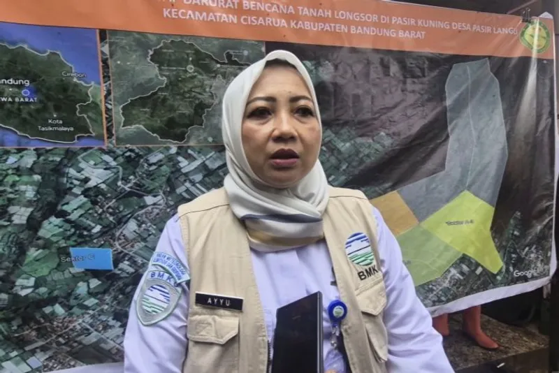 Kepala BMKG Bandung Teguh Rahayu 