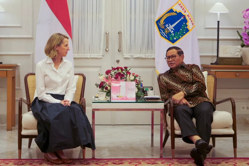 Audiensi Leslie Miller dengan Bapak Pramono Anung, Gubernur DKI Jakarta