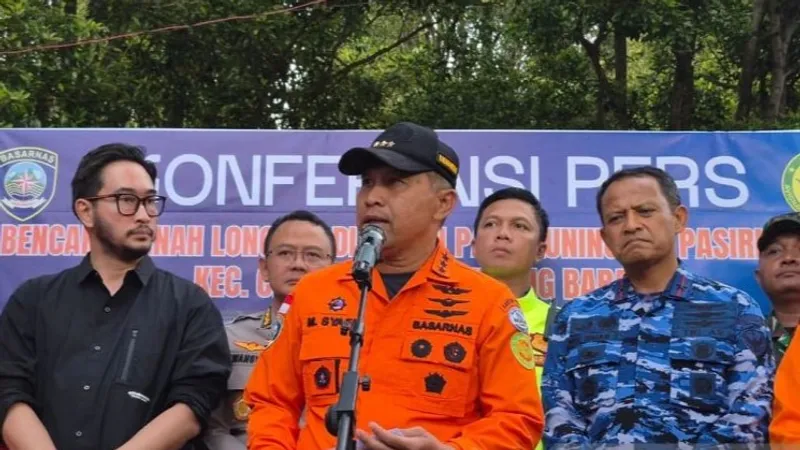 Kepala Badan Nasional Pencarian dan Pertolongan (Basarnas) Marsekal Madya TNI Mohammad Syafii 