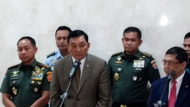 Menteri Pertahanan Sjafrie Sjamsoeddin 