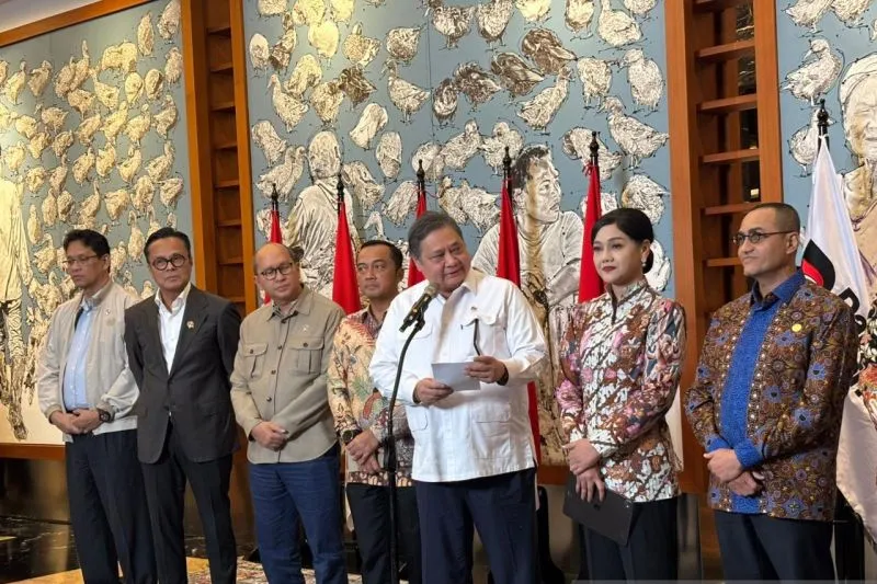 Menteri Koordinator (Menko) Bidang Perekonomian Airlangga Hartarto 