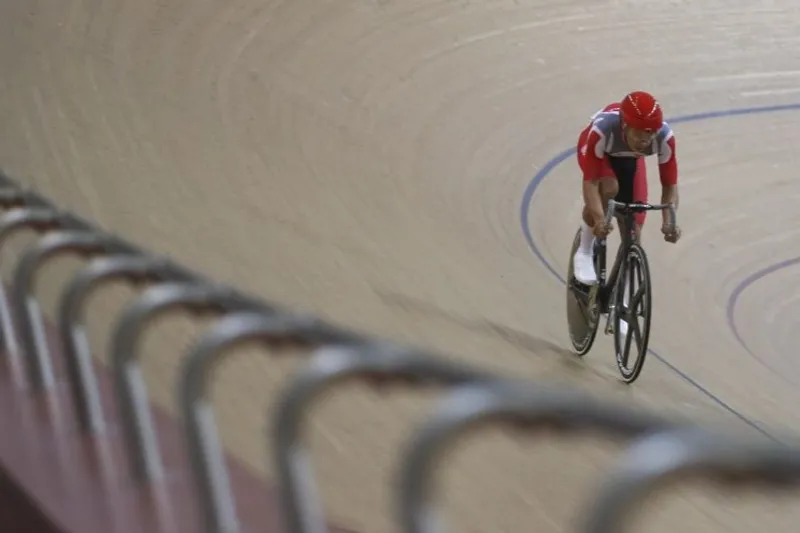 Pembalap sepeda Indonesia Bernard Benyamin Van Aert 