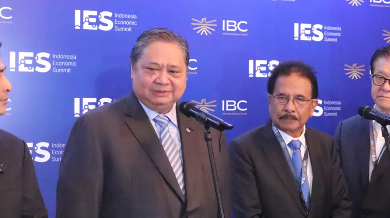 Menteri Koordinator Bidang Perekonomian Republik Indonesia Airlangga Hartarto 