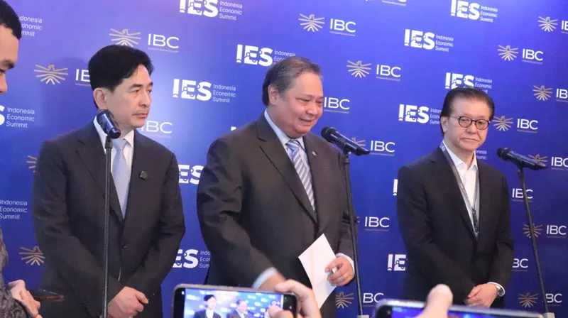 Menteri Koordinator Bidang Perekonomian Republik Indonesia Airlangga Hartarto 