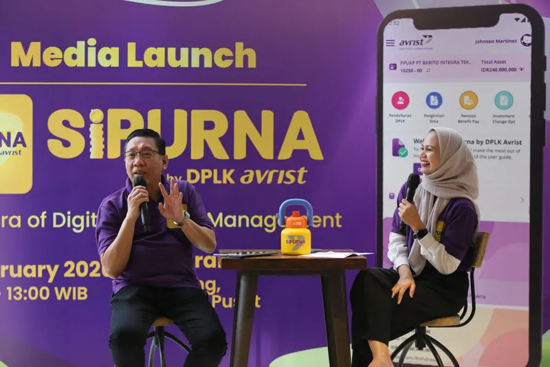 Ketua Dana Pensiun Lembaga Keuangan (DPLK) Avrist Firmansyah 