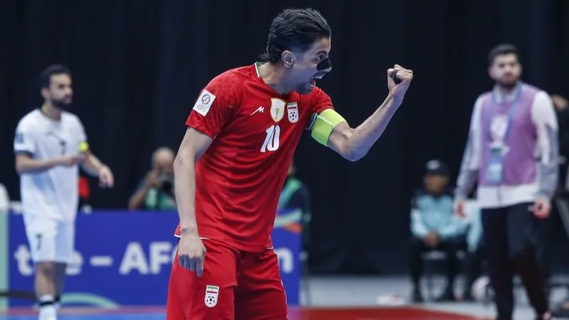 Pemain Timnas futsal Iran Hossein Tayebibidgoli 