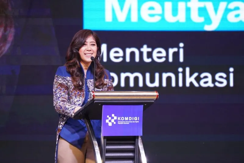 Menteri Komunikasi dan Digital (Menkomdigi) Meutya Hafid 