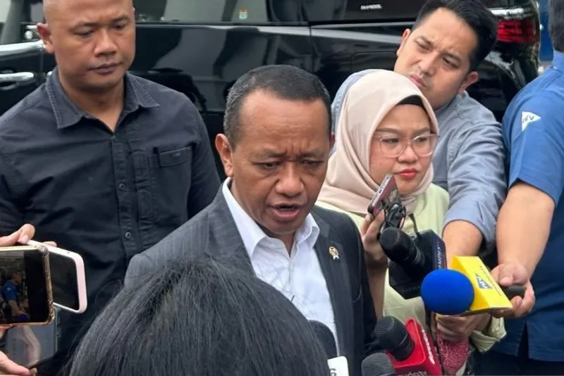 Menteri Energi dan Sumber Daya Mineral (ESDM) Bahlil Lahadalia 