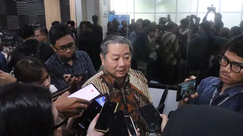 Ketua Umum Gabungan Produsen Makanan Minuman Indonesia (GAPMMI) Adhi S. Lukman 