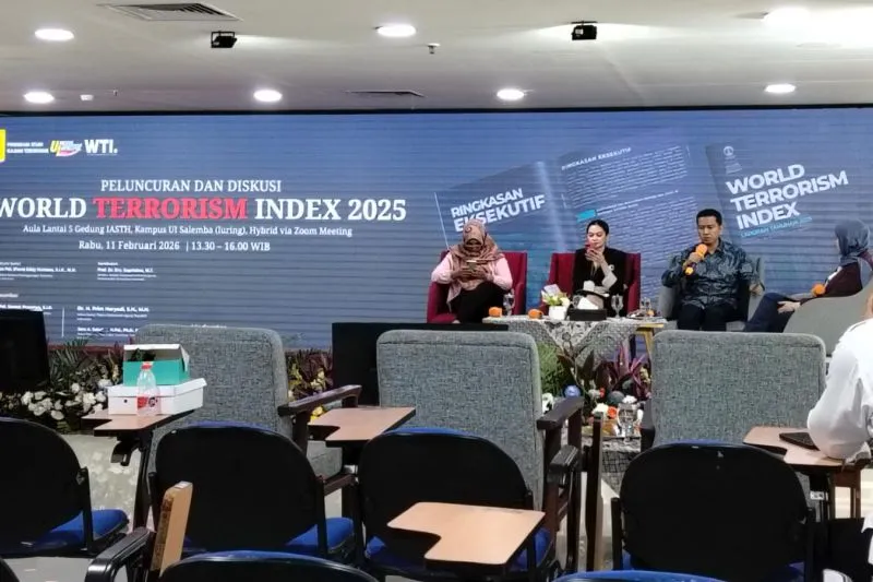 diskusi dengan tema "World Terrorism Index 2025"