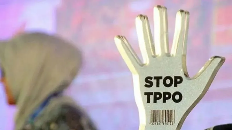 Kampanye "Stop TPPO" untuk menolak perdagangan orang