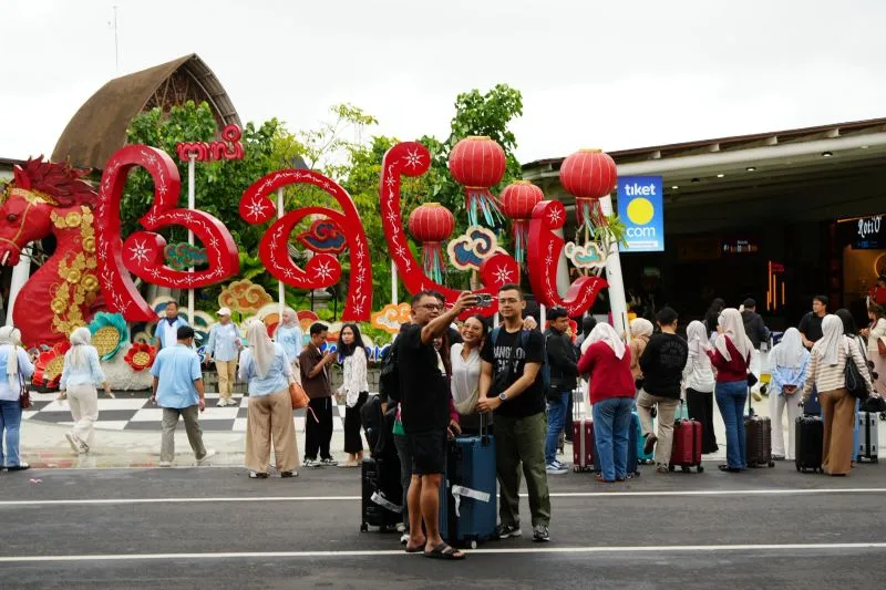 Suasana Bandara I Gusti Ngurah Rai Denpasar Bali