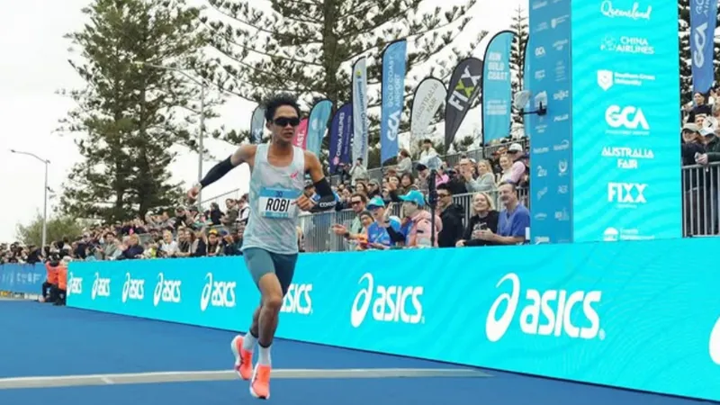 Pelari Indonesia Robi Syianturi