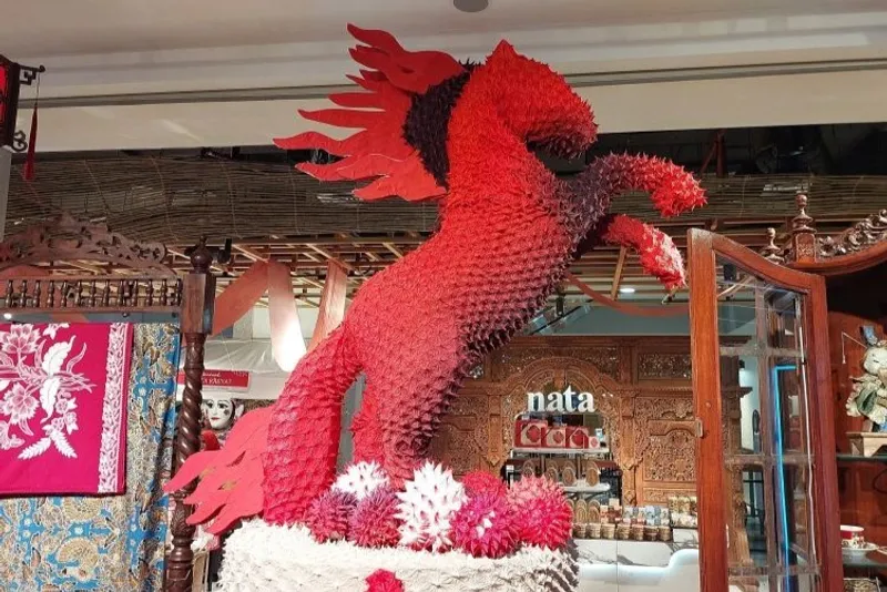 Dekorasi simbol tahun Kuda Api 