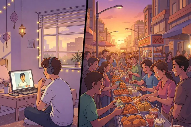 Tradisi Ramadan Gen Z: Dari Kultum Online sampai War Takjil di Pinggir Jalan