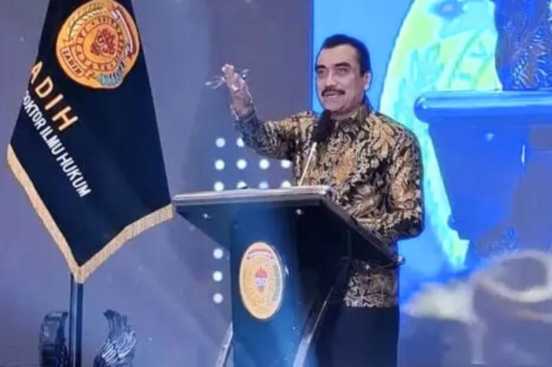 Guru Besar Ilmu Hukum Universitas Negeri Makassar Prof. Harris Arthur Hedar